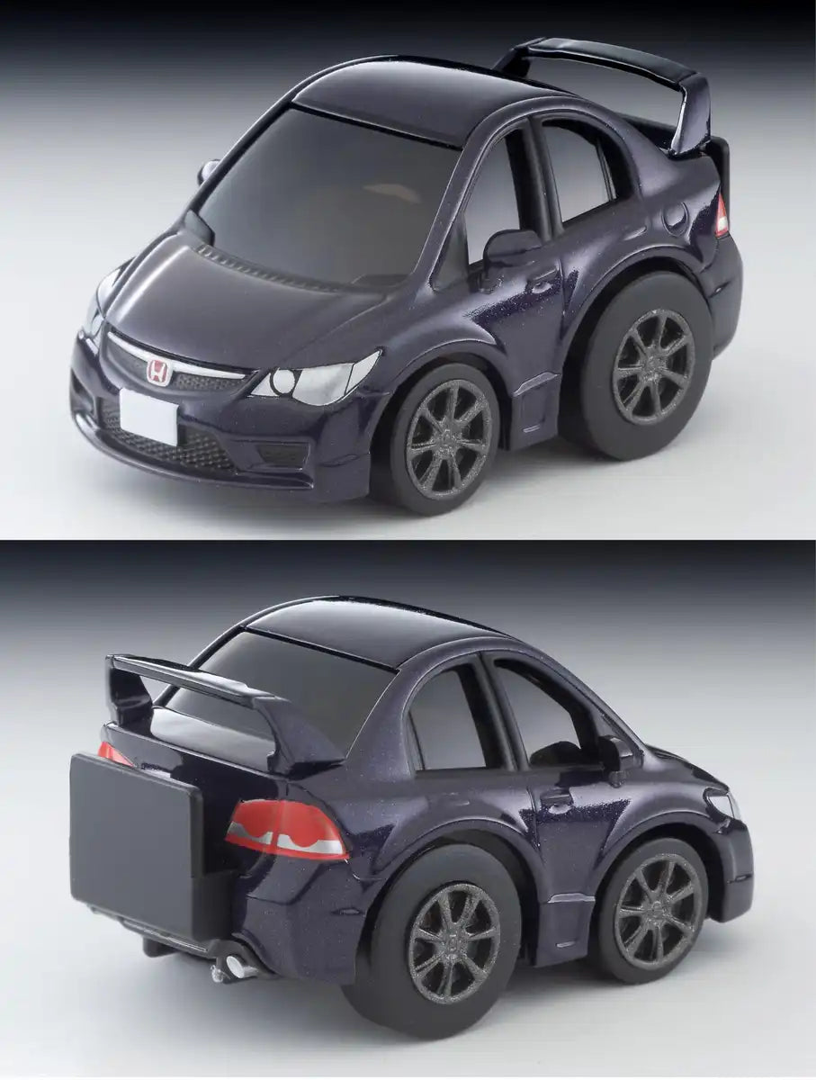 Tomytec Choro Q Zero Honda Civic Type R FD2 Purple Model Car Finished- Japan Figure Store - #1 Bring To You The Best Japanese Goods