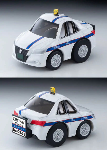 Tomytec Toyota Crown Athlete Finished Personal Taxi Model - Choro QS-02B- Japan Figure Store - #1 Bring To You The Best Japanese Goods