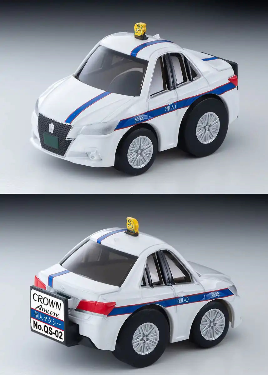 Tomytec Toyota Crown Athlete Finished Personal Taxi Model - Choro QS-02B- Japan Figure Store - #1 Bring To You The Best Japanese Goods