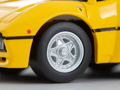 Tomytec Ferrari GTO Yellow Finish ChoroQ Zero Z-82C Model Car- Japan Figure Store - #1 Bring To You The Best Japanese Goods