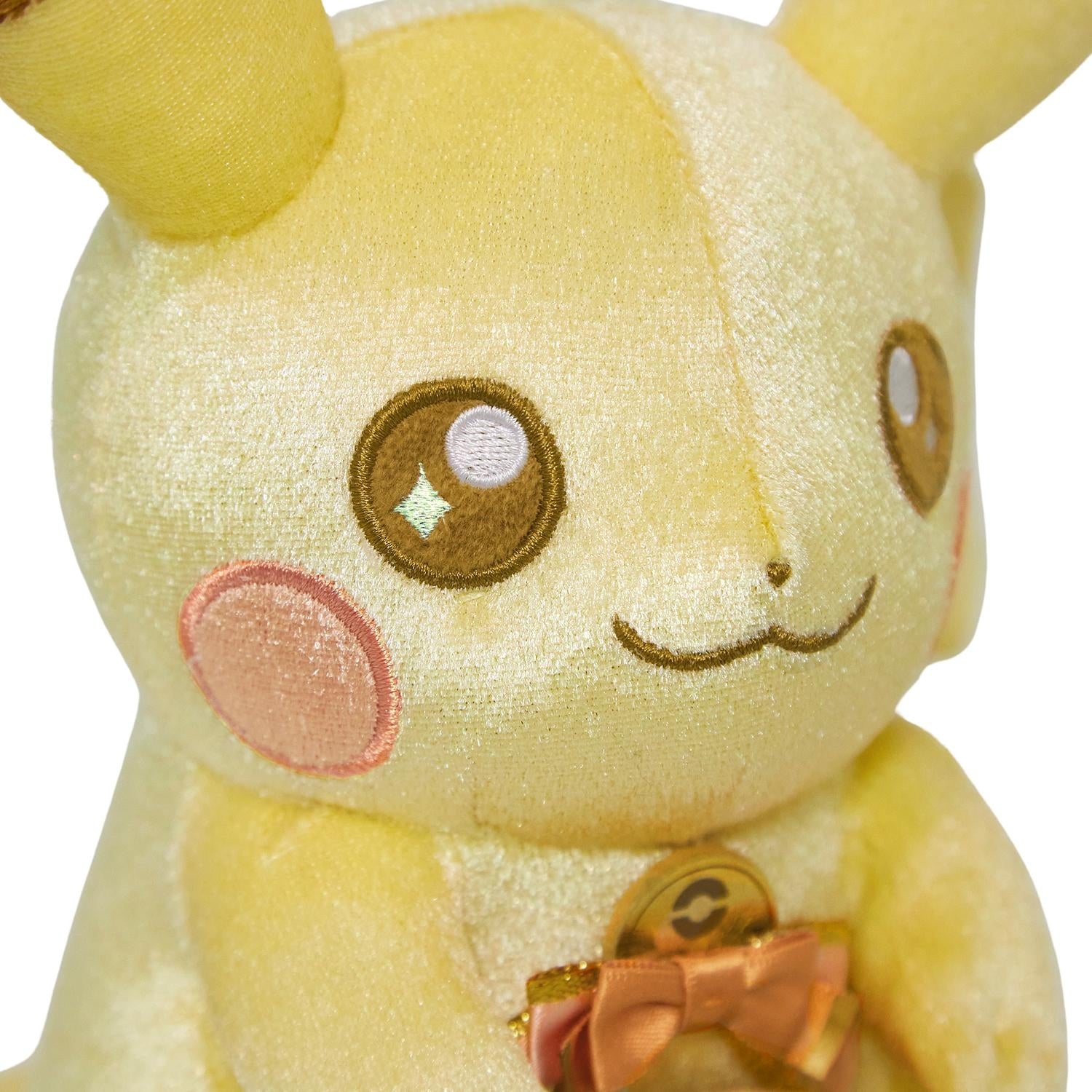 Pokemon Center Shiny! Pikachu 30th Anniversary Plush Toy