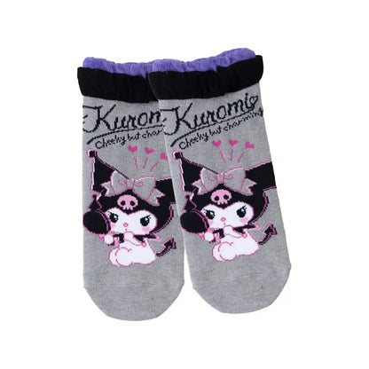 Sanrio Women's and Kids' Socks - Short Length Cinnamoroll & More Characters Multiple Sizes- Japan Figure Store - #1 Bring To You The Best Japanese Goods