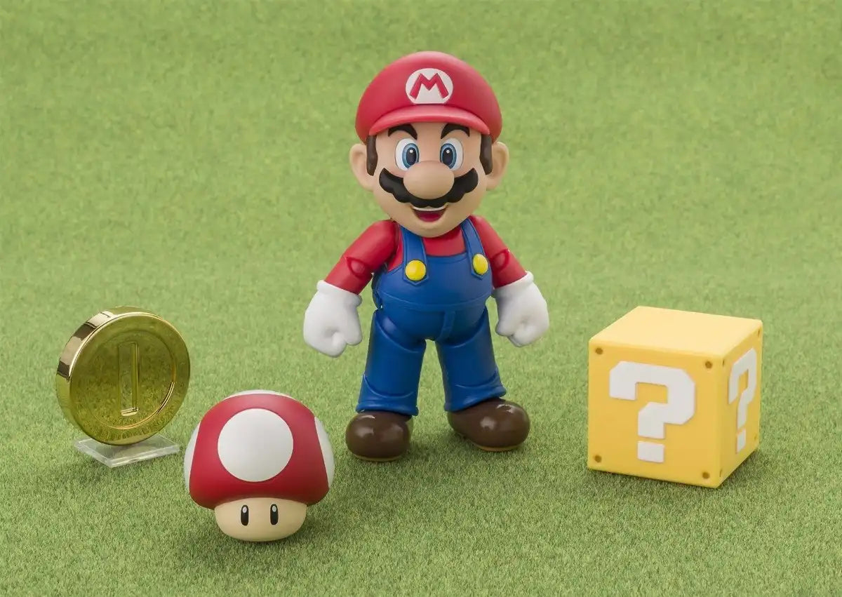 S.h.figuarts Super Mario Action Figure Bandai Tamashii Nations- Japan Figure Store - #1 Bring To You The Best Japanese Goods