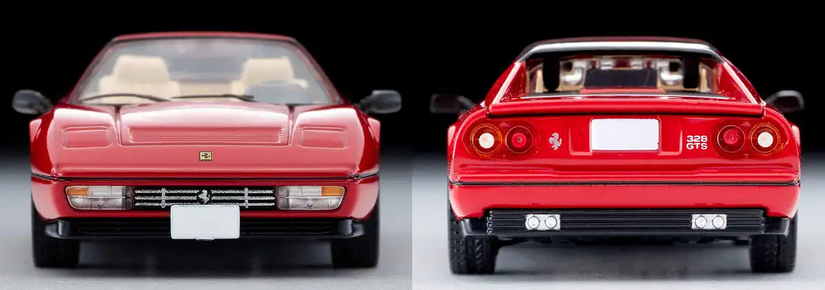 Tomytec Tomica Limited Vintage Neo Ferrari 328 GTS Red 1/64 Scale Model- Japan Figure Store - #1 Bring To You The Best Japanese Goods