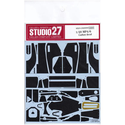 STUDIO27 St27-Cd20002 Mp4/6 Decal For Fujimi 1/20- Japan Figure Store - #1 Bring To You The Best Japanese Goods