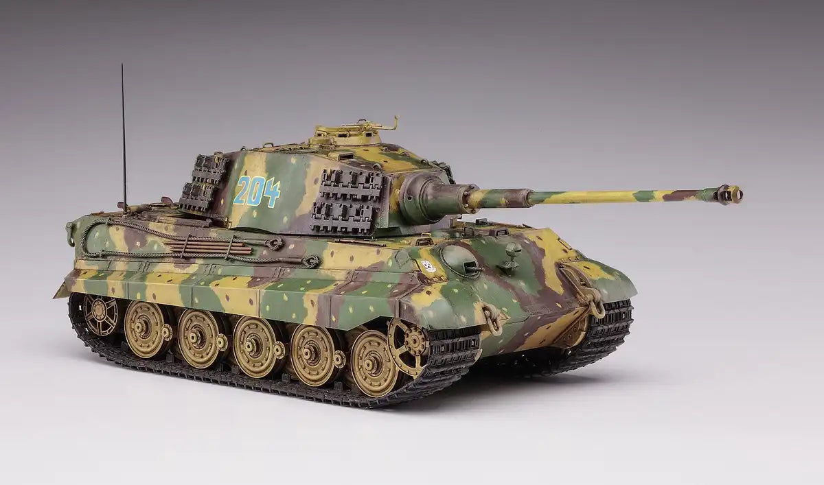 HASEGAWA Sp378 German Army King Tiger Henschel Turret Ardennes 1/35 Scale Kit- Japan Figure Store - #1 Bring To You The Best Japanese Goods