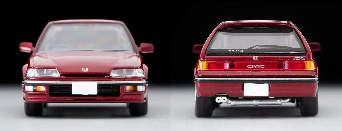 Tomytec Lv-N207b Tomica Limited Vintage 1/64 Honda Civic 25X S-Limited Red Metallic Car Toys- Japan Figure Store - #1 Bring To You The Best Japanese Goods