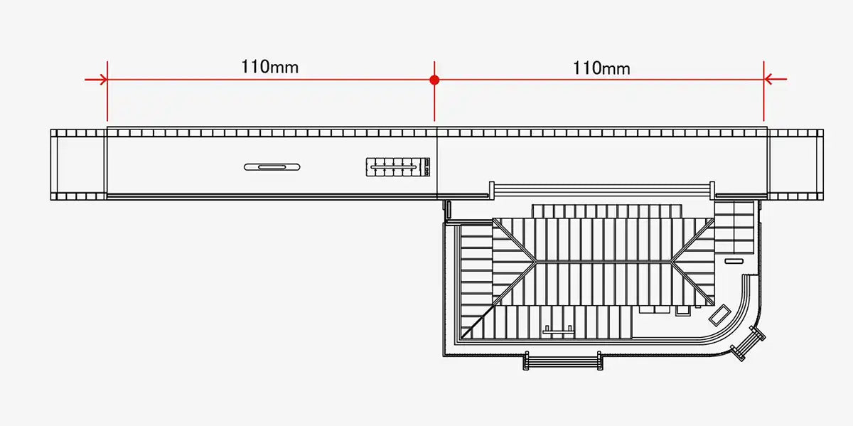 Rokuhan Z Gauge Station Building Set S047-2 in Red by Rokuhan- Japan Figure Store - #1 Bring To You The Best Japanese Goods