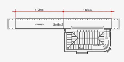 Rokuhan Z Gauge Station Building Set S047-2 in Red by Rokuhan- Japan Figure Store - #1 Bring To You The Best Japanese Goods