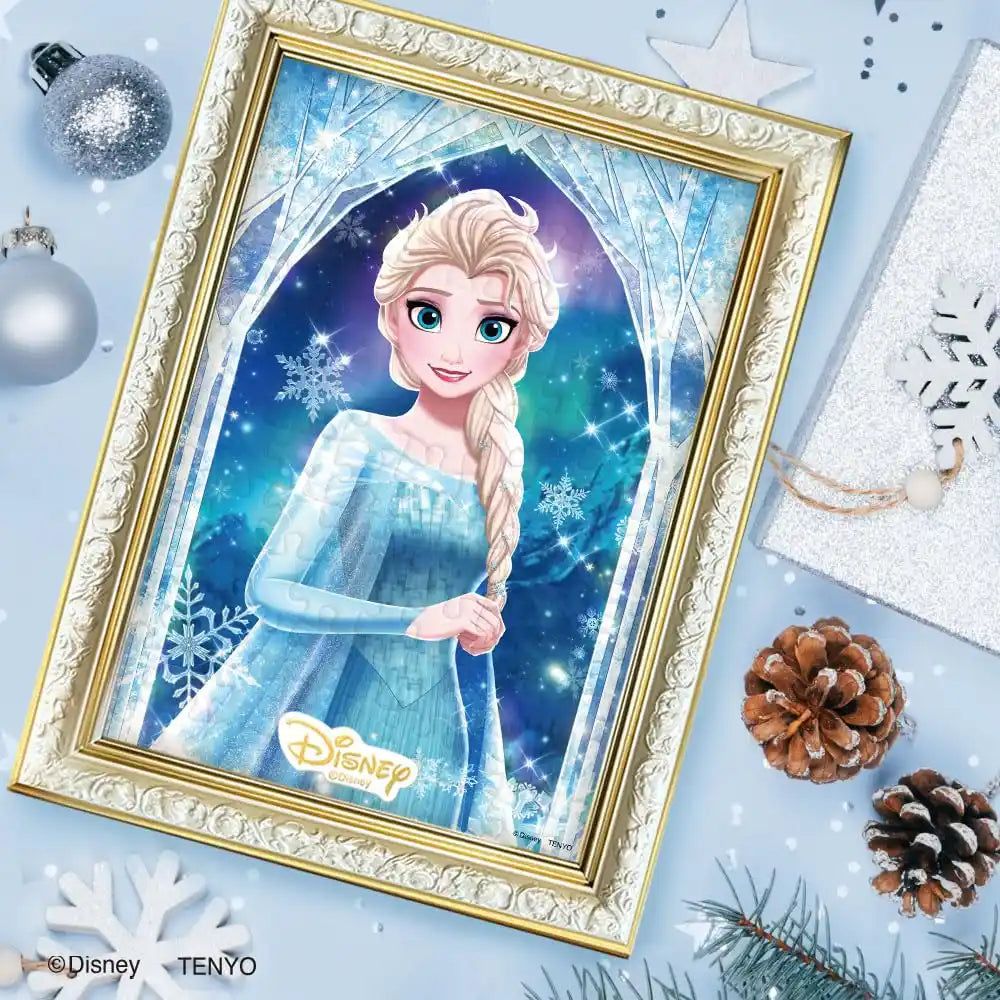 Tenyo Disney Elsa 108-Piece Jigsaw Puzzle Made in Japan Includes Glue