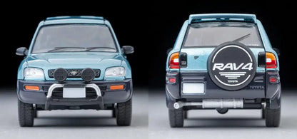 Tomytec 1/64 Toyota Rav4L V Light Blue/Gray 1995 Model - Limited Vintage Neo