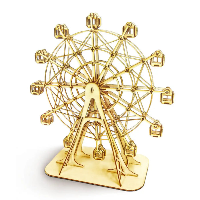 A-ZONE Wooden Art Ki-Gu-Mi Ferris Wheel- Japan Figure Store - #1 Bring To You The Best Japanese Goods