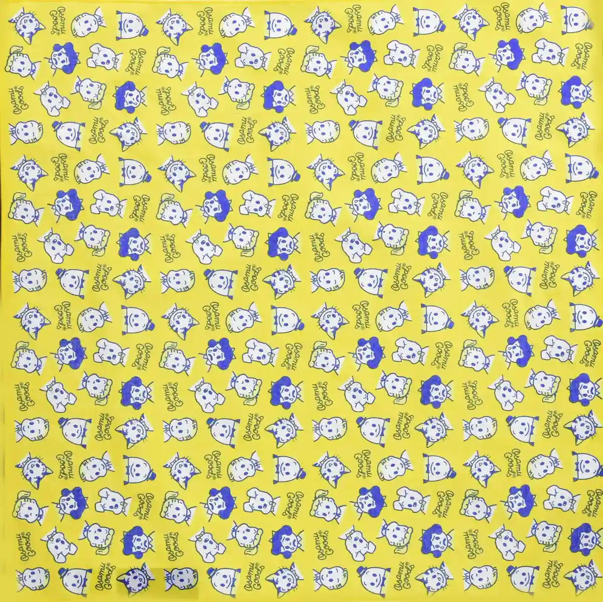 Large Skater Lunch Cloth 52x52cm - Osamu Goods Design Face Kb56 by Skater- Japan Figure Store - #1 Bring To You The Best Japanese Goods