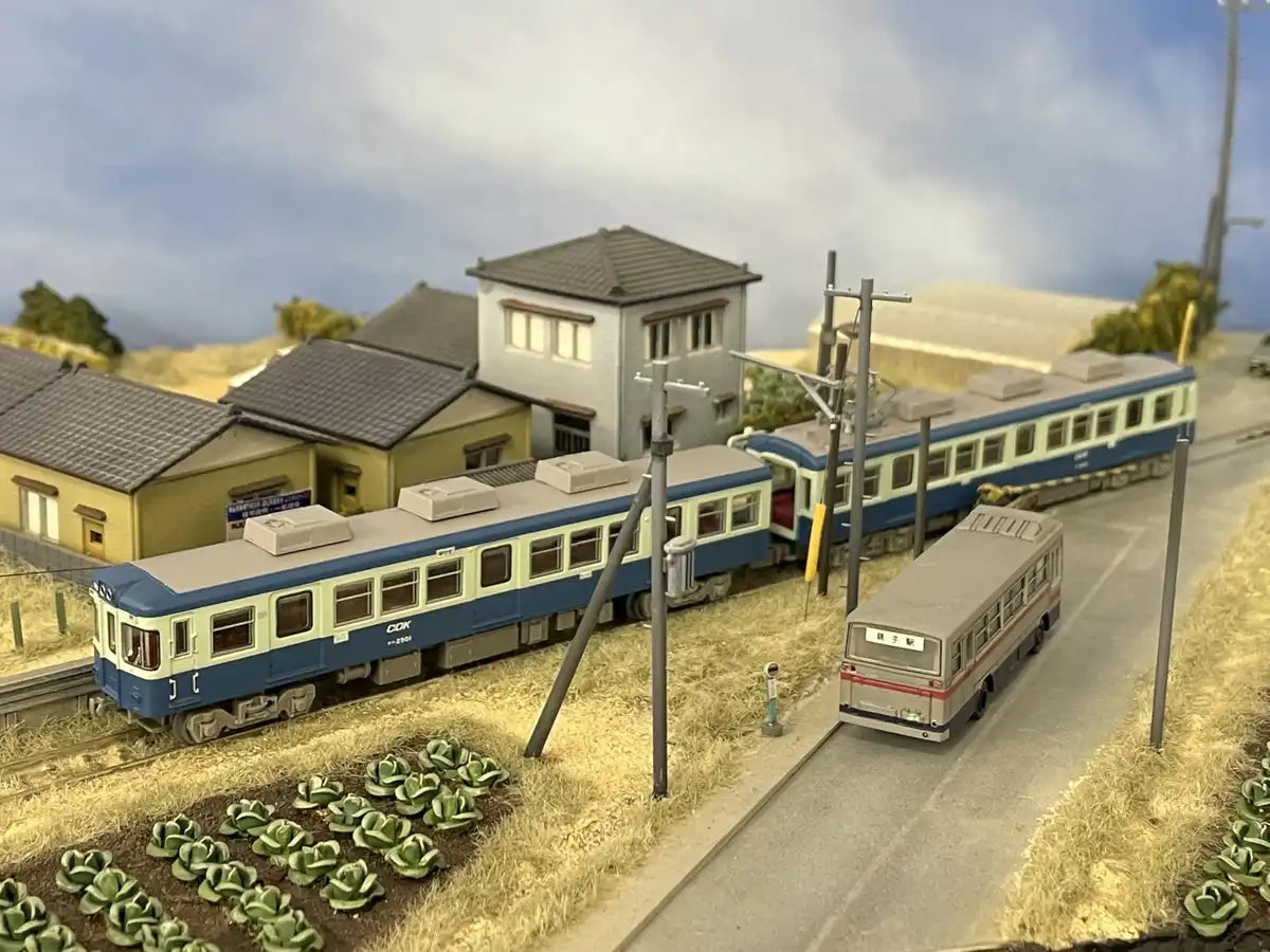 Tomytec Railway Collection Choshi Electric Railway Type 2000 2 Car Set- Japan Figure Store - #1 Bring To You The Best Japanese Goods