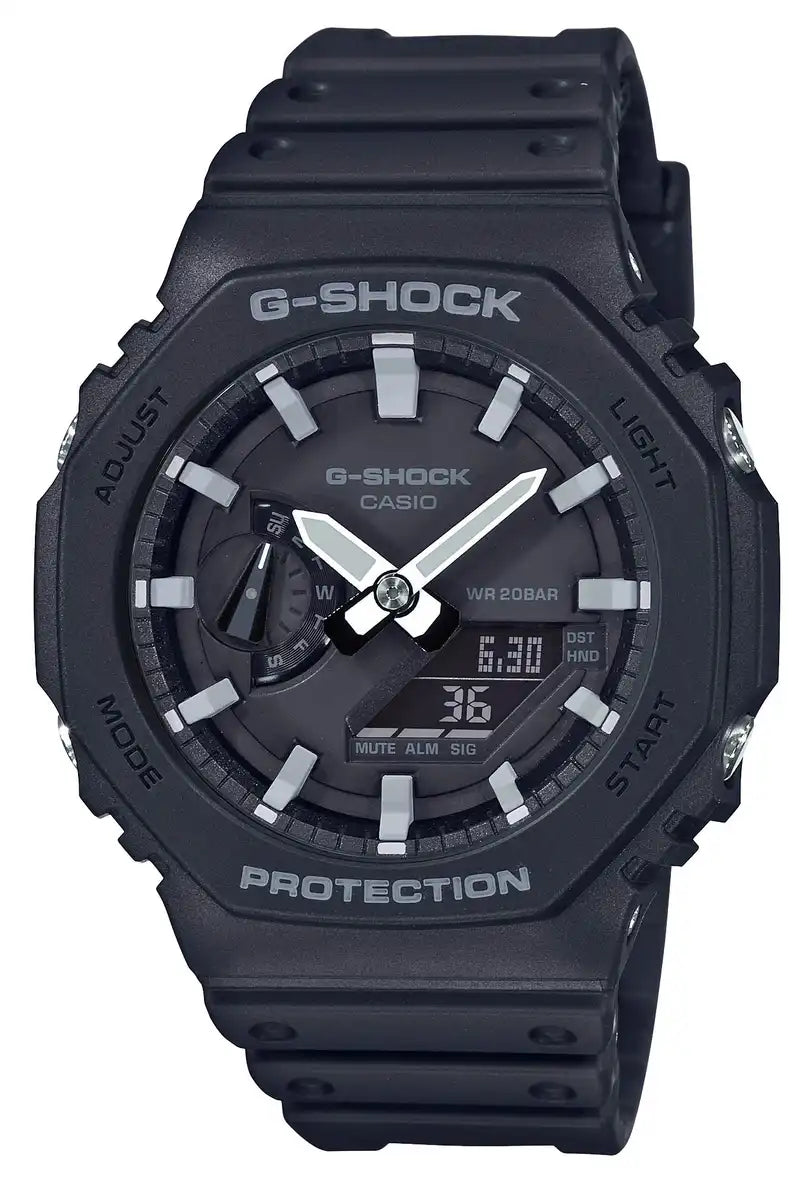 Casio G-Shock Men's Black Watch with Carbon Core Guard Ga-2100-1Ajf Domestic Genuine Product- Japan Figure Store - #1 Bring To You The Best Japanese Goods