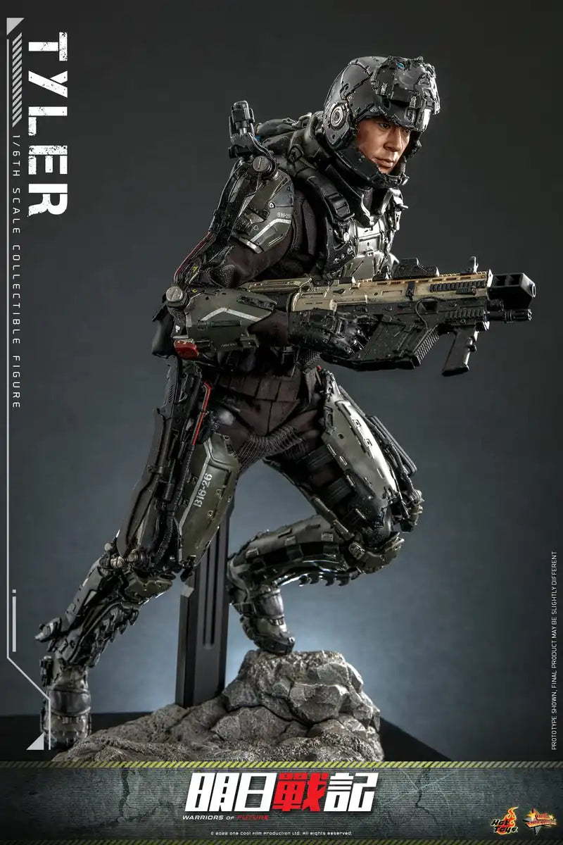 Hot Toys Movie Masterpiece Warriors Of Future Tyler 1/6 Scale Figure- Japan Figure Store - #1 Bring To You The Best Japanese Goods