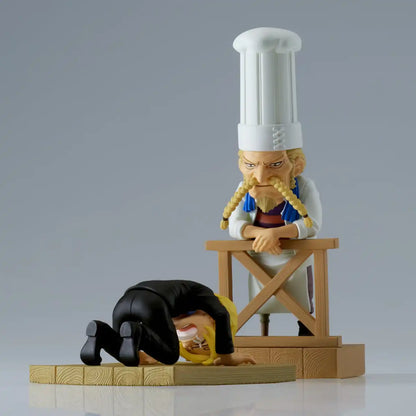 Banpresto One Piece Log Stories: Sanji & Zeff Collectible Figure Set