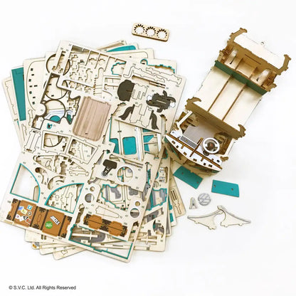 A-ZONE - Wodden Art Ki-Gu-Mi Volkswagen T1 Camper Van- Japan Figure Store - #1 Bring To You The Best Japanese Goods