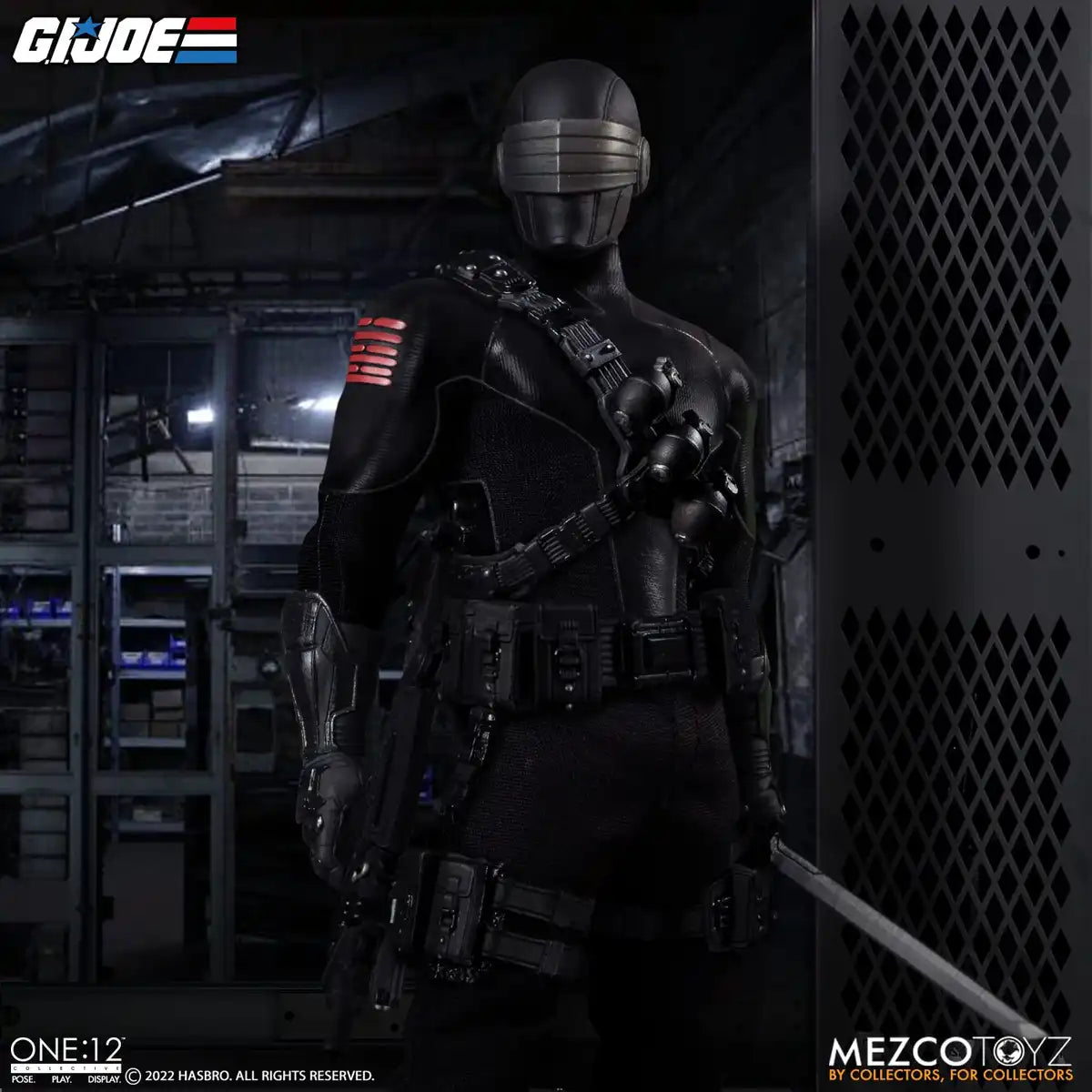Mezco One:12 Collective GI Joe Snake Eyes 1/12 Action Figure Deluxe Edition- Japan Figure Store - #1 Bring To You The Best Japanese Goods