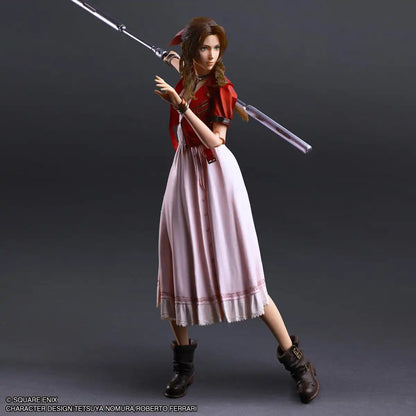 Square Enix Play Arts Kai: Final Fantasy VII Rebirth Aerith Gainsborough Figure- Japan Figure Store - #1 Bring To You The Best Japanese Goods