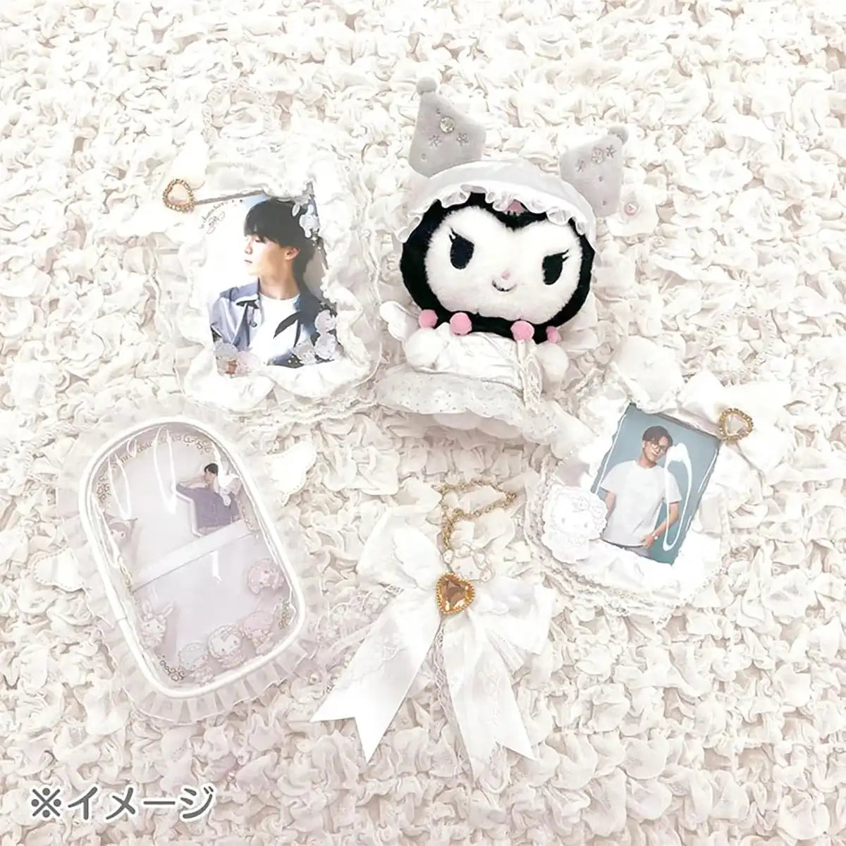 Sanrio Cinnamoroll Trading Card Holder Enjoyy Idol Pure White Angel Ed
