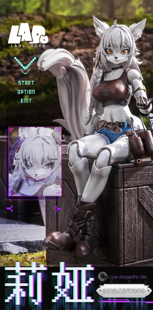 Lado Toys Era-001 Liya Mechanic Version 1/12 Scale Action Figure- Japan Figure Store - #1 Bring To You The Best Japanese Goods