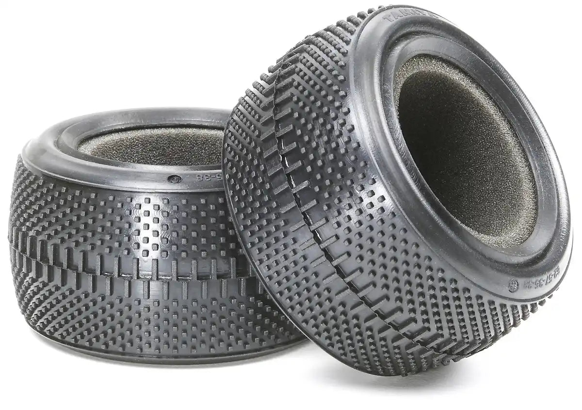 Tamiya Op.1188 Dual Block Rear Wheel Tire 54188 62/35- Japan Figure Store - #1 Bring To You The Best Japanese Goods
