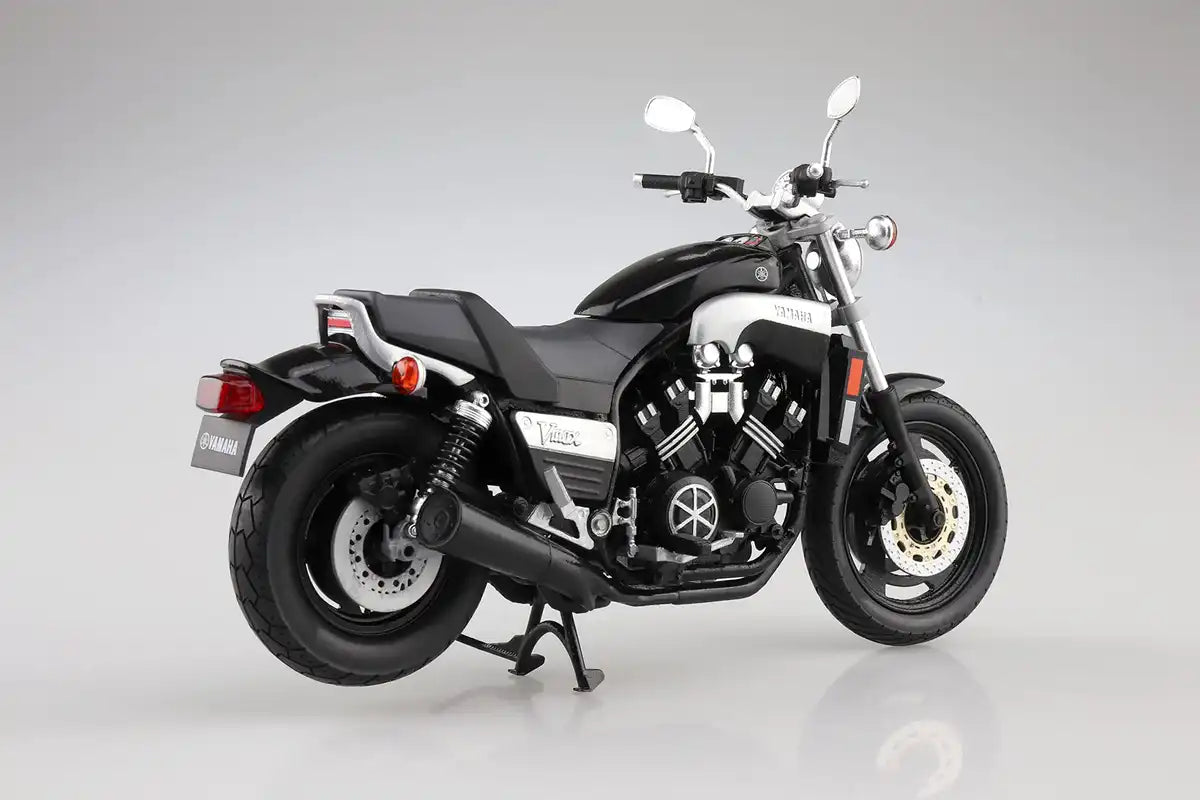 AOSHIMA - Skynet 1/12 Motorbike Yamaha Vmax Black 2 Finished Model- Japan Figure Store - #1 Bring To You The Best Japanese Goods