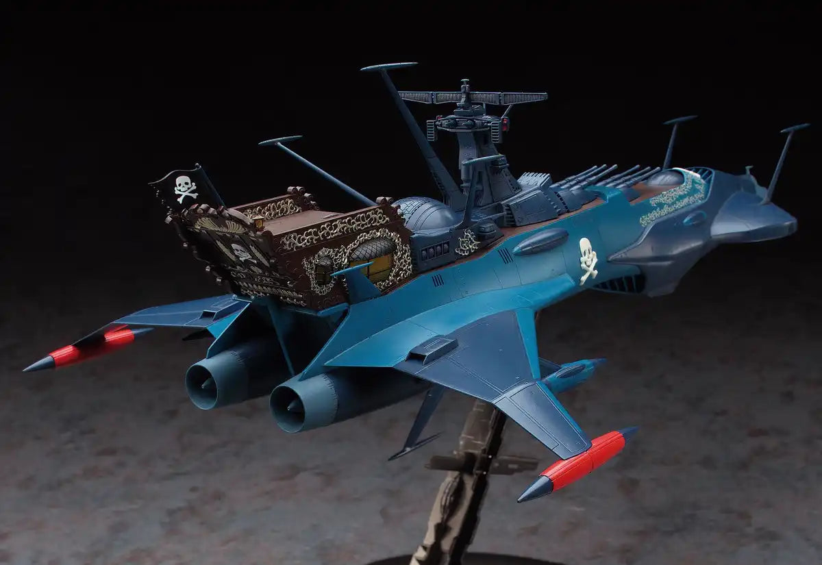 Hasegawa Creator Works Series Space Pirate Captain Harlock 1978 Tv Anime Version Space Pirate Battleship Arcadia Second Ship 1/1500 Scale Plastic Model Cw08- Japan Figure Store - #1 Bring To You The Best Japanese Goods