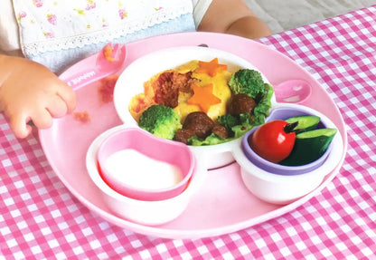 Kam Kasei Nishiki Baby Tableware Plate Japan - Minnie Mouse Spill Guard- Japan Figure Store - #1 Bring To You The Best Japanese Goods