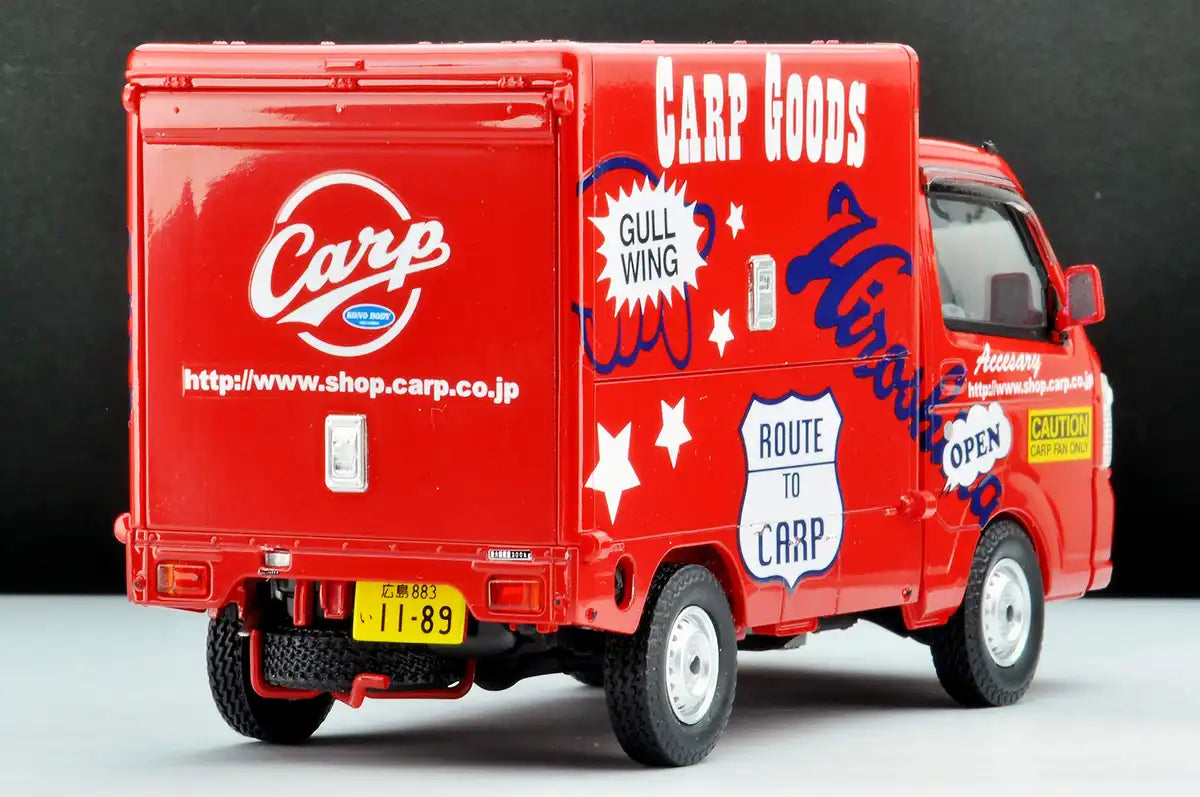 TOMYTEC Mc-009 Mss Mazda Scrum Hiroshima Carp Shopping Truck 1/35 Scale Plastic Model Kit- Japan Figure Store - #1 Bring To You The Best Japanese Goods