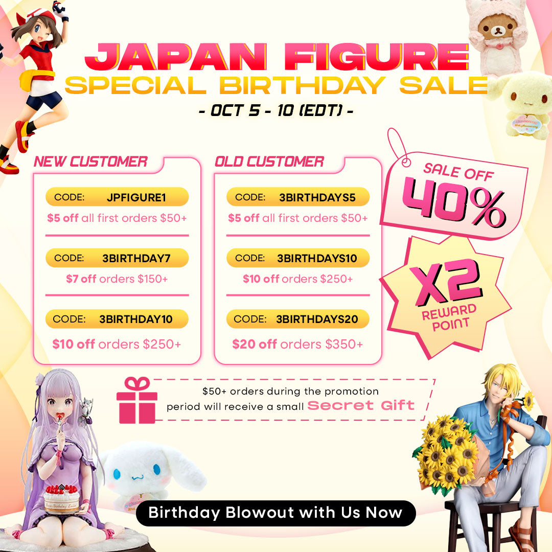 Japan Figur 3. Geburtstag