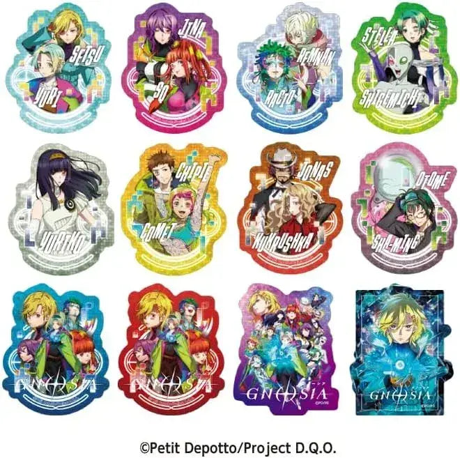 Ensky Gnosia Prism Mini Sticker Collection Paper Box
