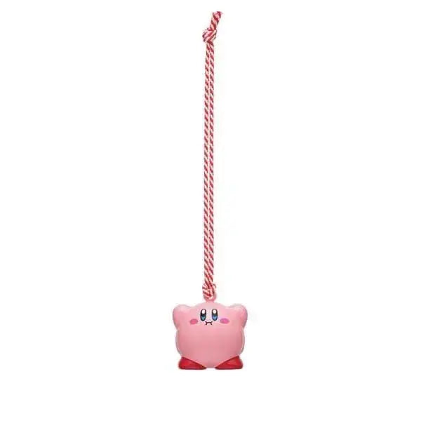 Ensky Kirby Bell Charm Keychain Squeeze Face Shape 3 Pack
