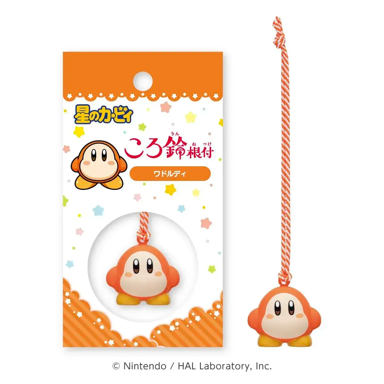 Ensky Kororin Bell Strap Waddle Dee Figure Keychain