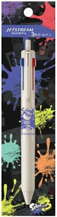 Ensky Splatoon 3 Jetstream Tri Color Ballpoint Pen Octopus