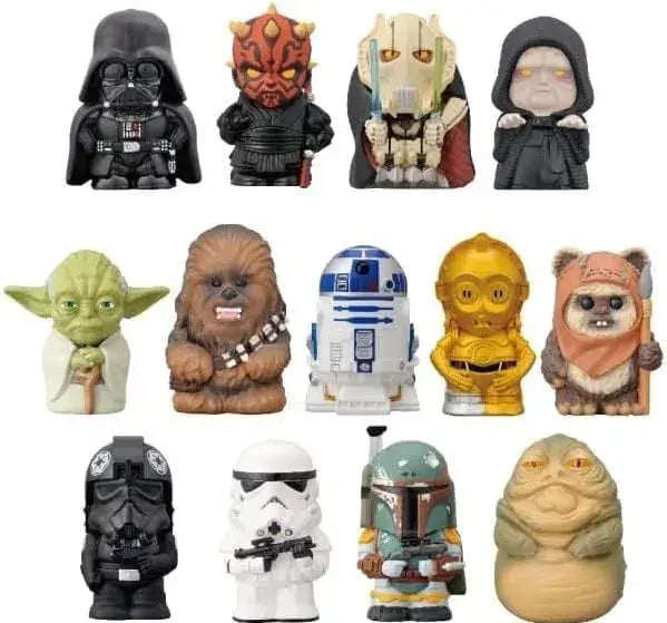 Ensky Star Wars Soft Vinyl Puppet Mascot PVC Figure Set