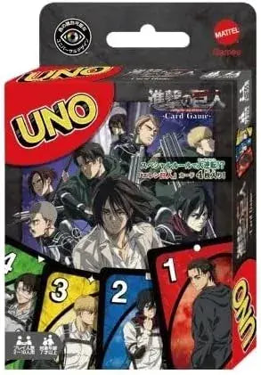 Ensky Uno Attack on Titan Playing Card