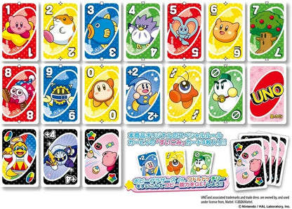 Ensky Uno Kirby Card Game Set
