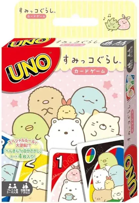 Ensky Uno Sumikko Gurashi Card Game Ages 7 Plus