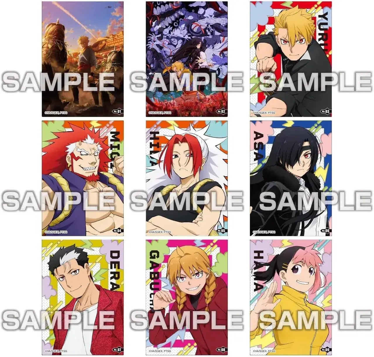 Ensky Yomi no Tsugai Clear Card Collection Gum Box 18 Pack