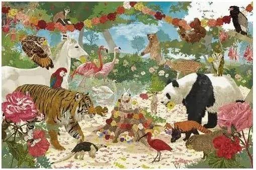 Epoch 1000-Piece Jigsaw Puzzle Forest Welcome Party 50x75cm