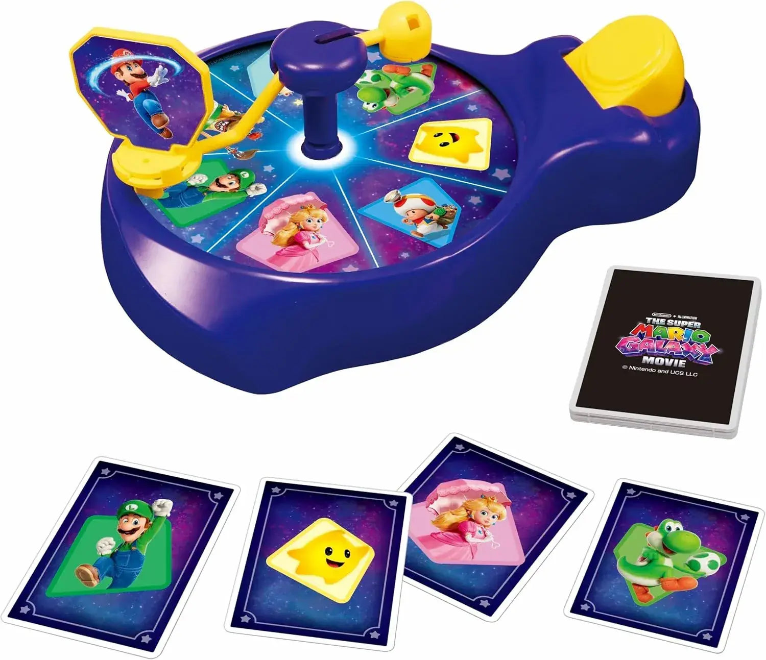 Epoch Super Mario Galaxy Spin Match Game Toy for Ages 4+