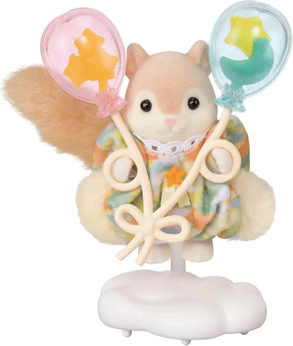 Epoch Sylvanian Families Flying Squirrel Siblings Doll Set