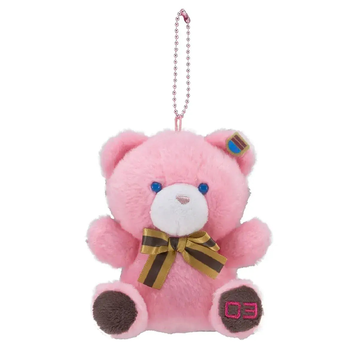 Eyeup Piapro Characters Petit Bear Mascot Plush Keychain - Megurine Luka - 4546598561937