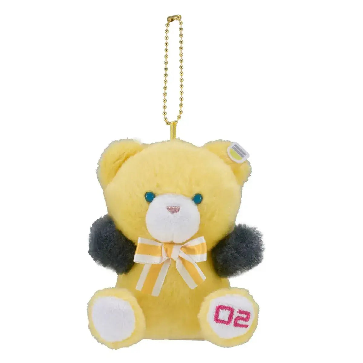 Eyeup Piapro Characters Petit Bear Mascot Plush Keychain - Kagamine Len - 4546598561920