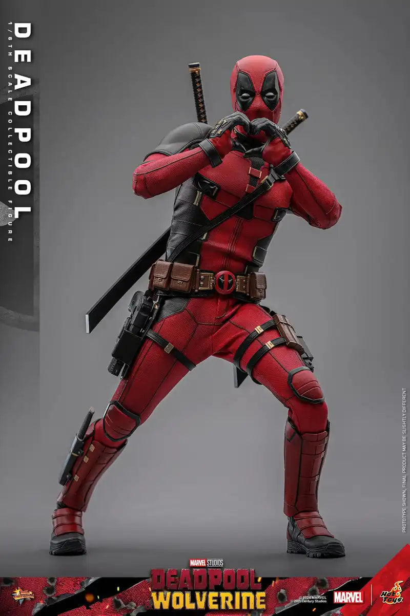 Hot Toys Movie Masterpiece 1/6 Scale Deadpool & Wolverine Action Figure