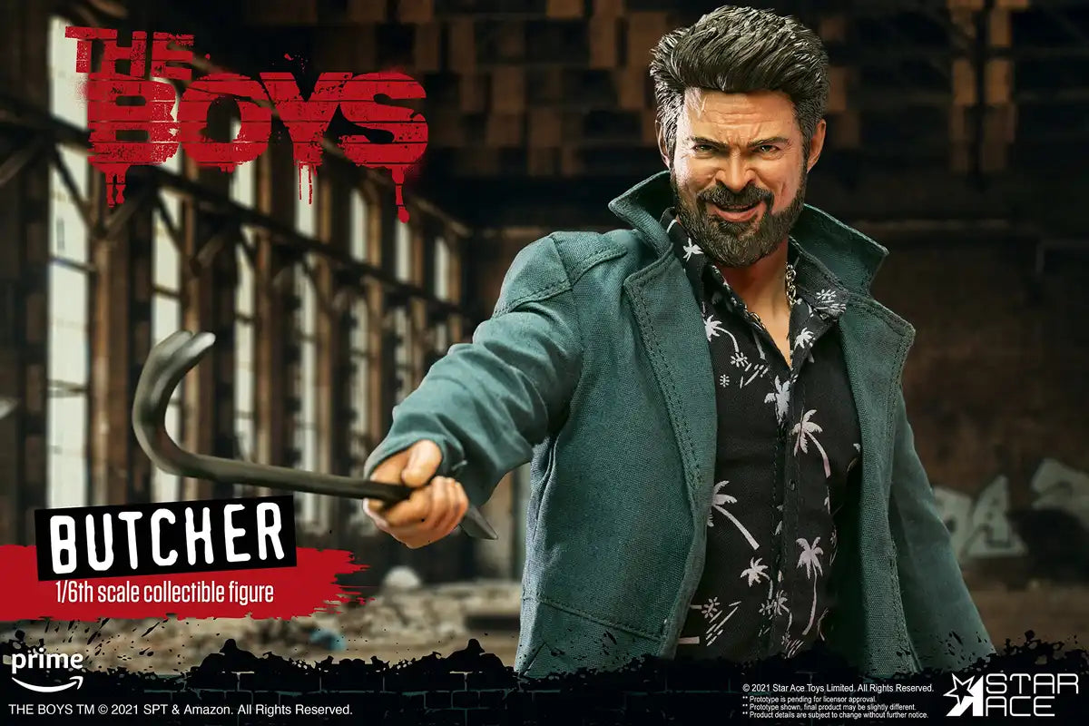 Star Ace Toys The Boys Billy Butcher Deluxe Ver. 1/6 Scale Painted Action Figure- Japan Figure Store - #1 Bring To You The Best Japanese Goods