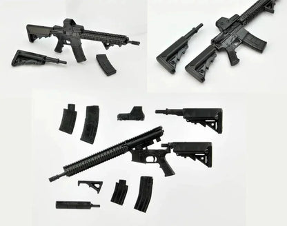 TOMYTEC Ladf14 Military Series 1/12 Little Armory Dolls Frontline M4 Sopmodii Type Plastic Model- Japan Figure Store - #1 Bring To You The Best Japanese Goods