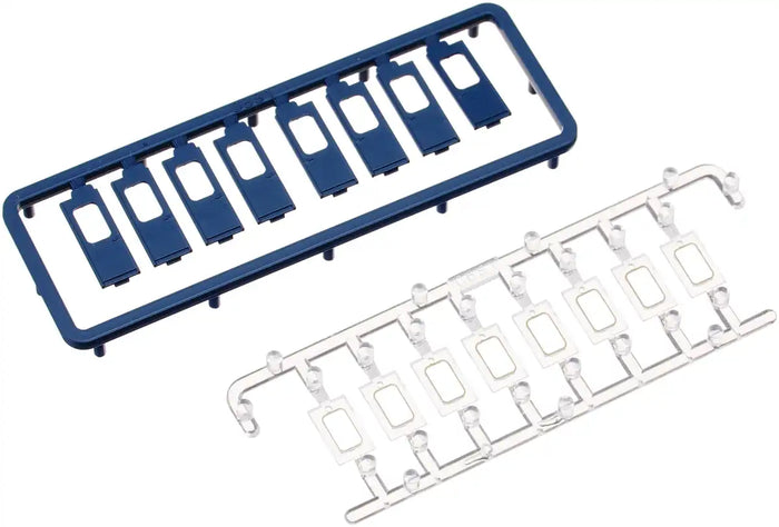 Tomytec Tomix N Gauge Replacement Door Set with H Rubber Windows Blue 8pcs for Model Railways- Japan Figure Store - #1 Bring To You The Best Japanese Goods
